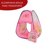 Barraca Tenda Infantil Importway Com Bolsa Transporte Rosa - 5