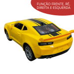 Carrinho Controle Remoto 1:16 Importway Com Luzes Amarelo - 6