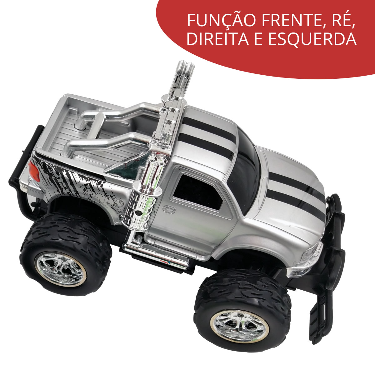 Carrinho controle remoto 4x4 bw192 bateria recarregavel - Importway -  Carrinho de Controle Remoto - Magazine Luiza