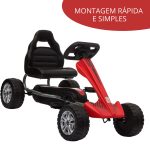 Carrinho Mini Kart Pedal Infantil BW130VM - 7