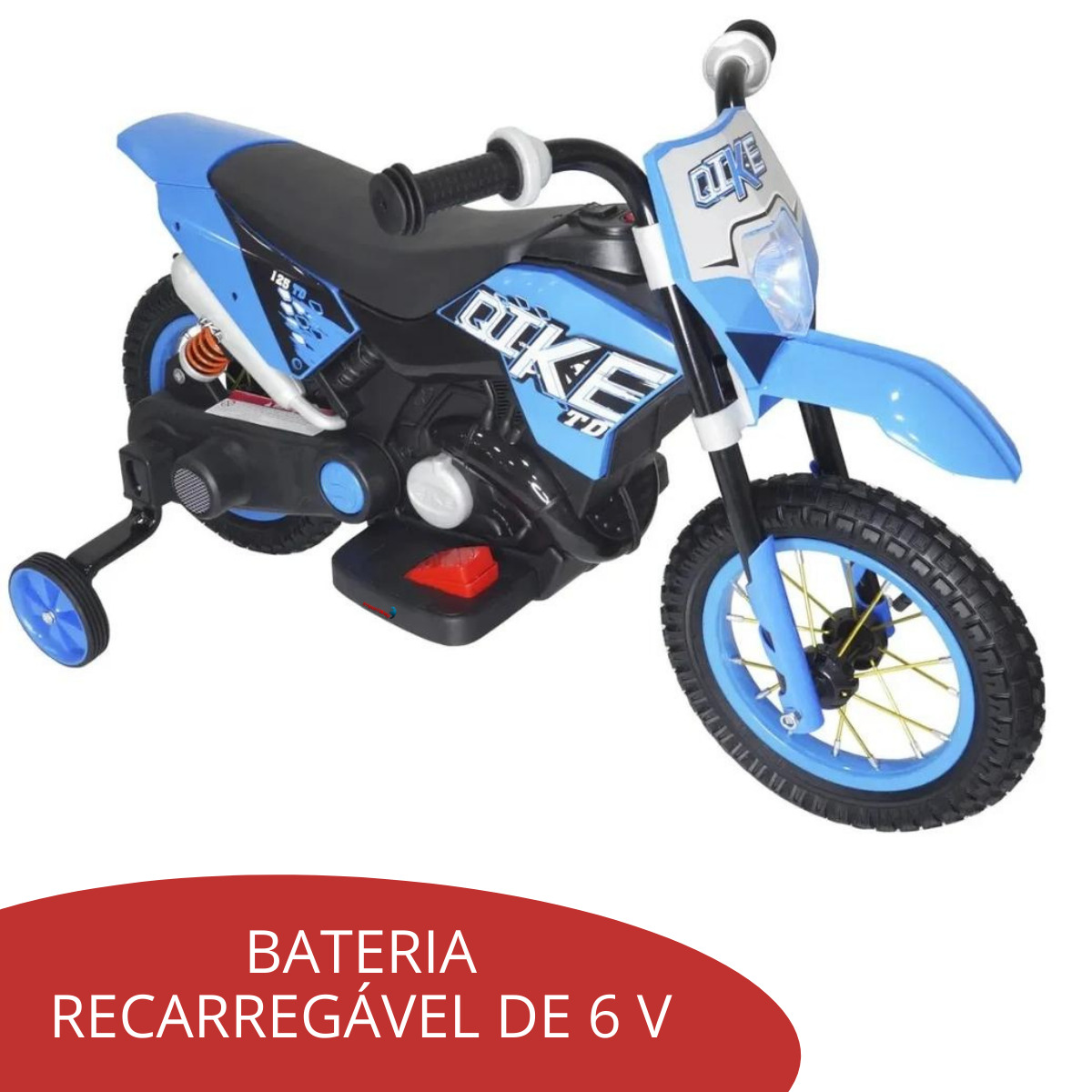 Mini Motinha Moto Elétrica Infantil Motocross Para Crianças