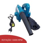 Soprador E Aspirador De Folhas Elétrico IWSA / EVSA - 6