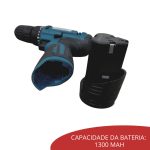 Parafusadeira Furadeira Bateria Recarregável 12v IWFP-012C - 8