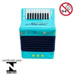 Sanfona Acordeon Infantil Com 3 Baixos E 10 Teclas Crianças - 8