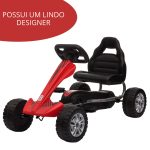 Carrinho Mini Kart Pedal Infantil BW130VM - 8