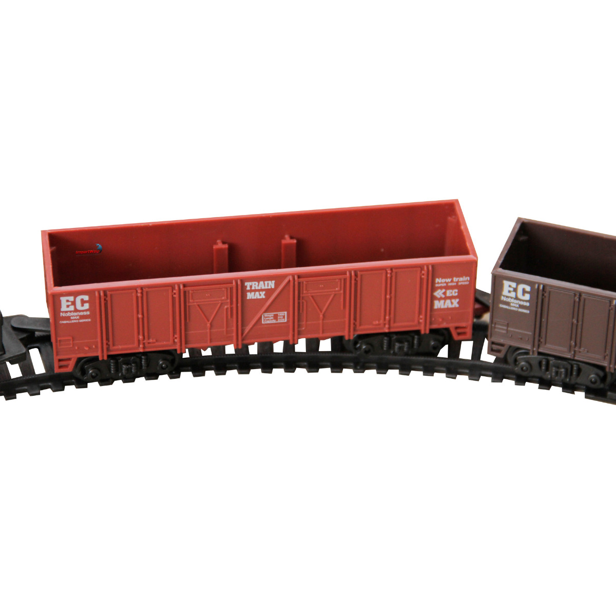 Trem Brinquedo Locomotiva Infantil 14 Peças Menino Inmetro Cor