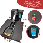 Prensa Sublimação 38x38 IWPTS-38 - 7