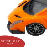 Carrinho Controle Remoto 1:16 Importway Com Luzes Laranja - 7