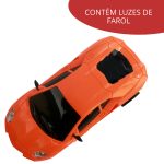 Carrinho De Controle Remoto 1:18 Importway C/ Luzes Laranja - 7