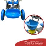 Triciclo Infantil 2 Em 1 Azul BW003AZ - 9