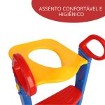 Troninho Infantil Com Escada Assento Redutor Vaso Sanitário BW071 - 9