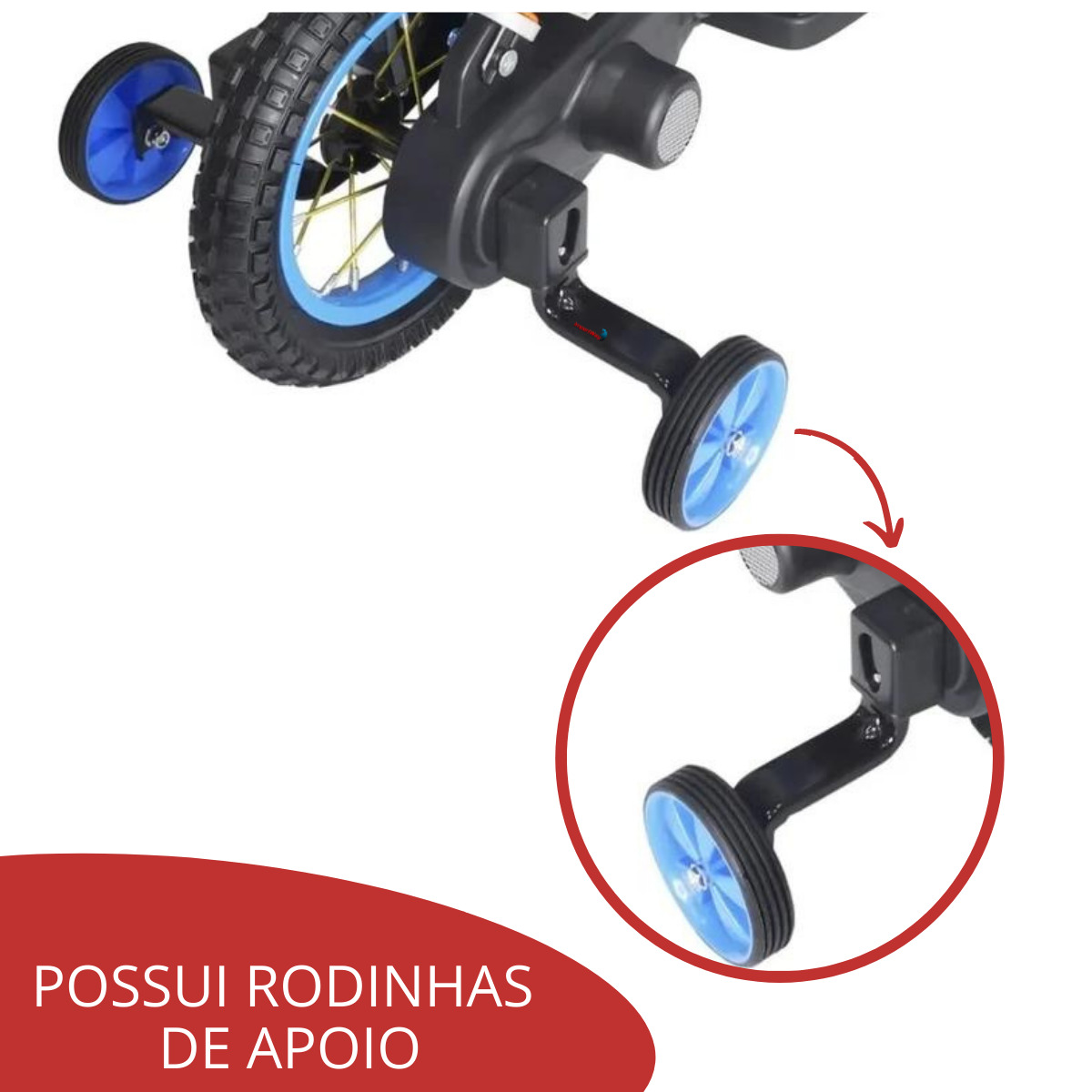 Mini Moto Motinha Elétrica Infantil Azul Cross 6v Luz Som