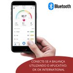 Balança Digital Bioimpedância Com Aplicativo Importway Preta - 8