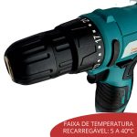 Parafusadeira Furadeira Bateria Recarregável 12v IWFP-012C - 9