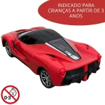 Carrinho Controle Remoto 1:16 Importway Com Luzes Vermelho - 8