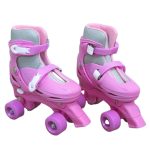 Patins 4 rodas roller bw016 Rosa - 1