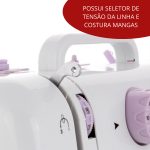 Máquina De Costura Multifuncional Portátil Com Kit De Costura E Agulha IWMC-505C - 10