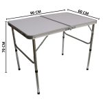 Mesa Camping Dobrável Vira Maleta 90 x 60CM IWMCD9060 - 2