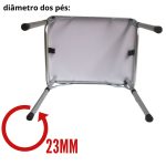 Mesa Camping Dobrável Vira Maleta 60 x 45CM IWMCD6045 - 3