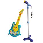 Guitarra E Microfone Infantil Musical Azul BW138AZ - 1