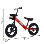 Bicicleta balance aro 12” bw152 Vermelho - 2