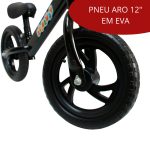 Bicicleta balance aro 12” bw152 Preto - 3
