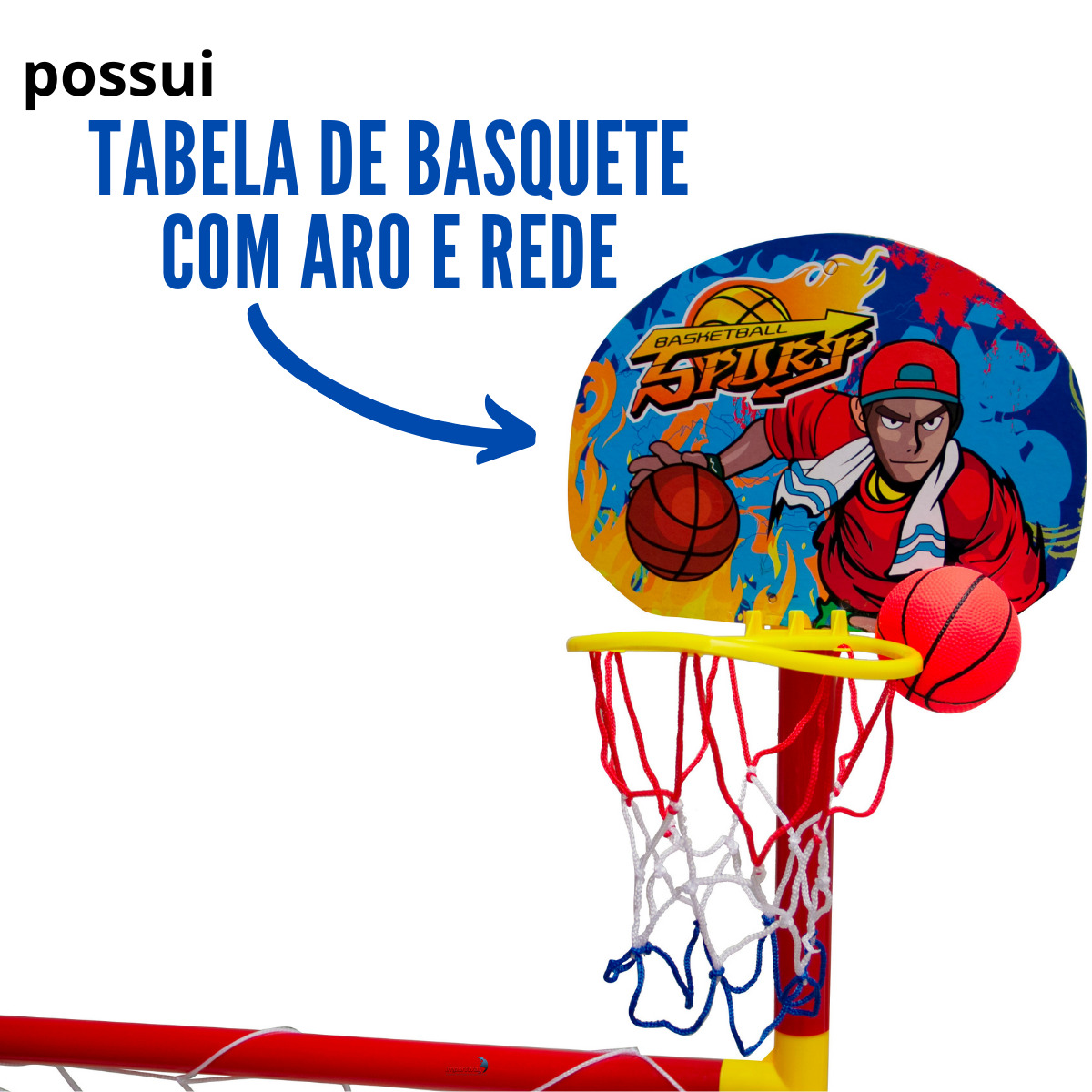 Jogo Futebol E Basquete 2 Em 1 BW126