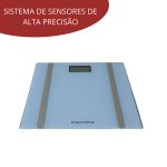 Balança Digital Bioimpedância Importway Alta Precisão Branca - 4