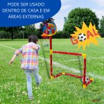 Jogo Futebol E Basquete 2 Em 1 BW126 - 6