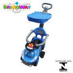 Carrinho passeio infantil empurrador bw060 azul - 7