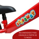 Bicicleta balance aro 12” bw152 Vermelho - 7