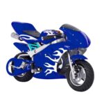 Mini Moto Pocket Speed 49cc Azul WVPR-204 - 1