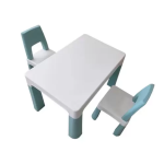 Conjunto Infantil 1 Mesa + 2 Cadeiras Azul BW090AZ - 5