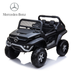 Mini UTV Quadriciclo Elétrico 12V Mercedes Unimog Licenciado Rodas Em EVA BW120EVAPT - 10