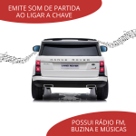 Mini carro elétrico 12V Land Rover Licenciado BW122BR - 1