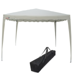 Gazebo Articulado 3,00 X 3,00M Branco IWGZA3BR - 1