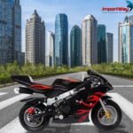 Mini Moto Pocket Speed 49cc Preto WVPR-204P - 10