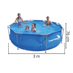 PISCINA ESTRUTURADA 5200L IWPBE5200 - 6
