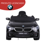 Mini Carro Elétrico 12v BMW 6 GT Licenciado Preto BW178PT - 3