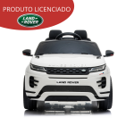 Mini Carro Elétrico Licenciado Land Rover Evoque Branco BW128BR - 8