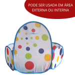 Piscina Bolinha Com Cesta Azul BW102AZ - 7