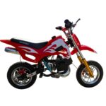 Mini Moto Dirt Cross 49cc Vermelha - WVDB-006V - 3