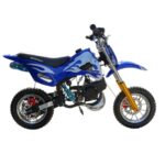 Mini Motor Dirt Cross 49cc Azul - WVDB-006A - 3