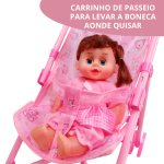 Kit Carrinho Tipo Guarda Chiva e Boneca Infantil BW149 - 5