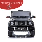 Mini Carro Elétrico 12V Mercedes AMG G63 Licenciado Preto BW124PT - 8