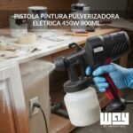 Pistola de Pintura Pulverizadora 450W IWPPP4507 - 3