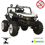 UTV Elétrico Infantil 2 Assentos Branco BW085BR - 10