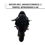 Mini Moto Pocket Speed 49cc Preto WVPR-204P - 4