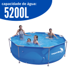 PISCINA ESTRUTURADA 5200L IWPBE5200 - 4