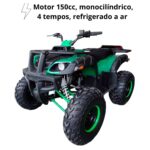 Quadriciclo150cc Verde - SRO-ATV016 - 4